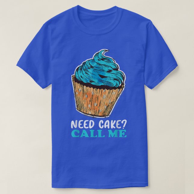 Cupcake Baking Baker Pastry Chef  1349 T-Shirt (Design Front)