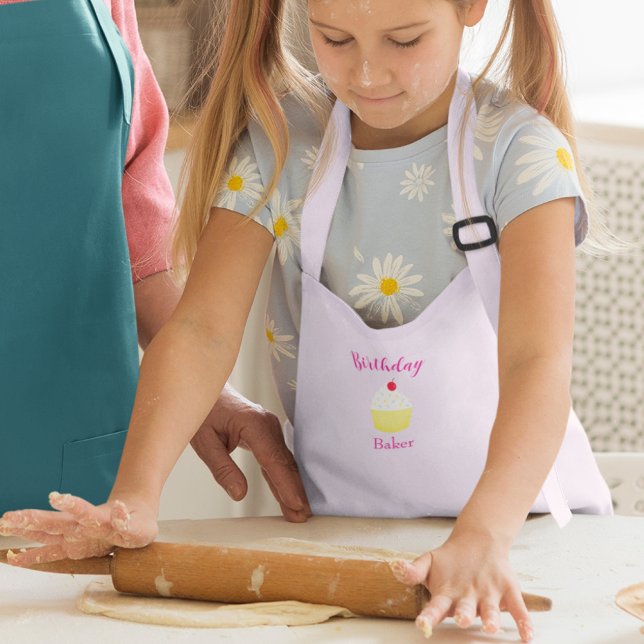 Cupcake Baking Birthday Apron (Creator Uploaded)