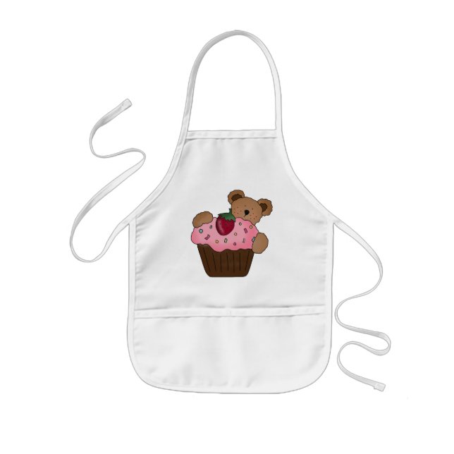Cupcake Bear apron (Front)