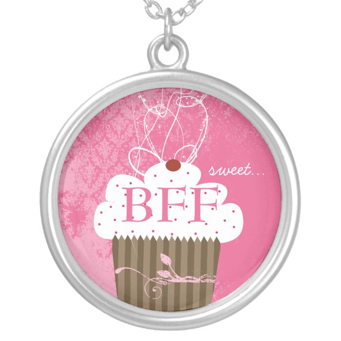 Cupcake Best Friends Forever BFF Sweet Pendant