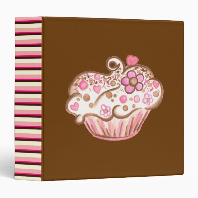 Cupcake Binder (Front/Spine)