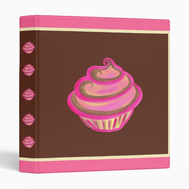Cupcake Binder (Front/Spine)