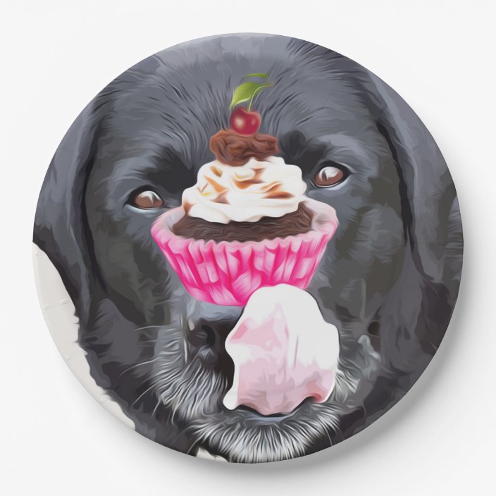 black labrador cake