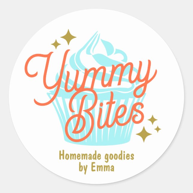 Cupcake Box Label (Front)