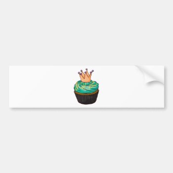 Cupcake Bumper Sticker by GraphicsRF at Zazzle