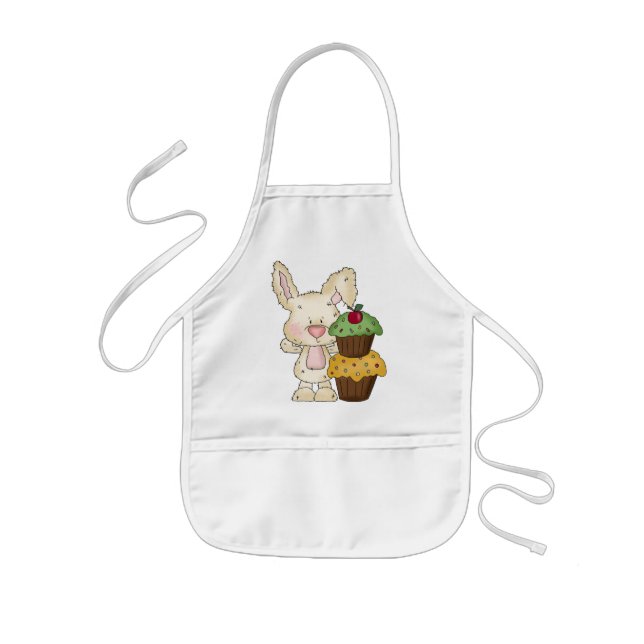 Cupcake Bunny apron (Front)