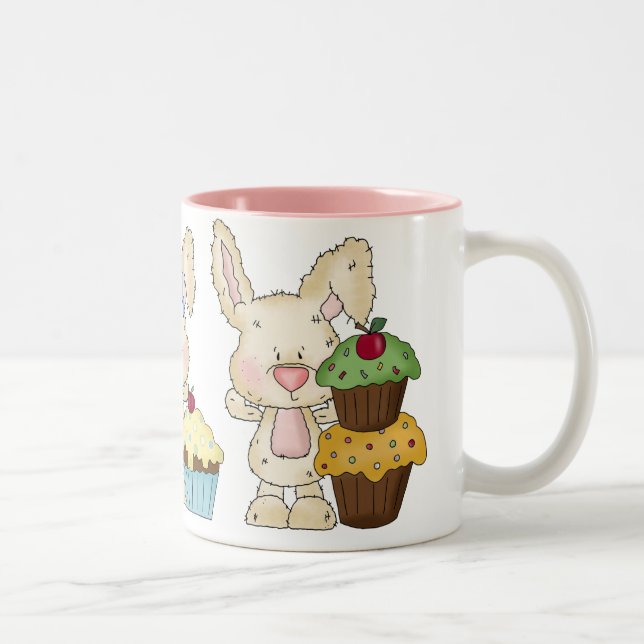 Cupcake Bunny Mug (Right)