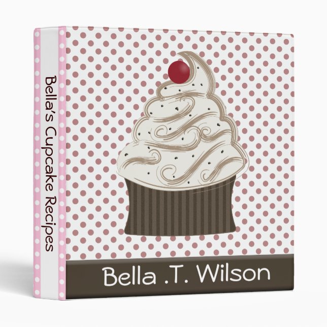 Cupcake Business Binder (Front/Spine)