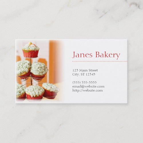 Cupcake Business Card