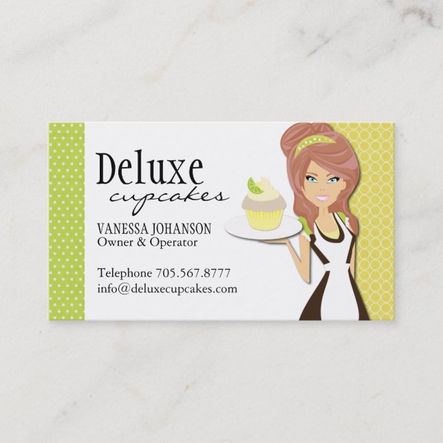 Cupcake Business Card (Front)