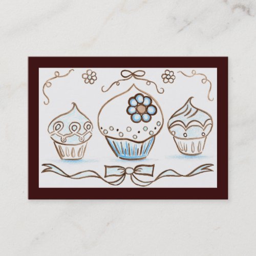 Cupcake Business Card