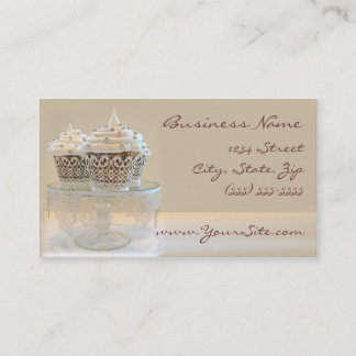 Cupcake Business Card Champaign