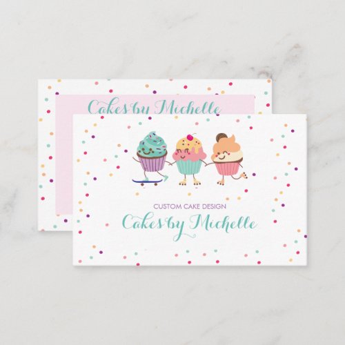 Cupcake Business card for Bakers