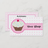 cupcake business Cards (Front/Back)