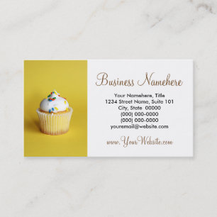 Cupcake Business Cards