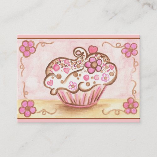 Cupcake Business Cards