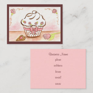 Cupcake Business Cards