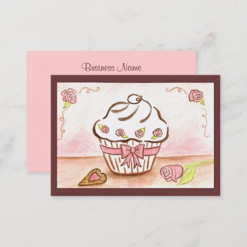 Cupcake Business Cards