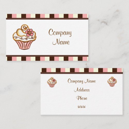 Cupcake Business Card