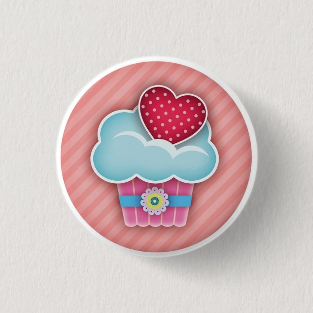 Cupcake Button (Front)