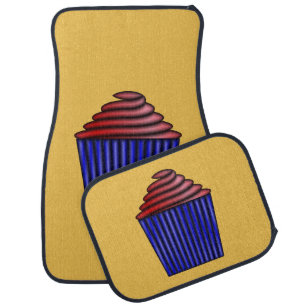 Cupcake by Kenneth Yoncich Car Mat