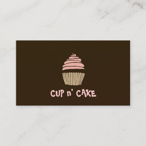 Cupcake, Cake, Bakery Business Card
