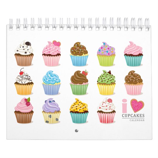 Cupcake Calendar | Zazzle.com