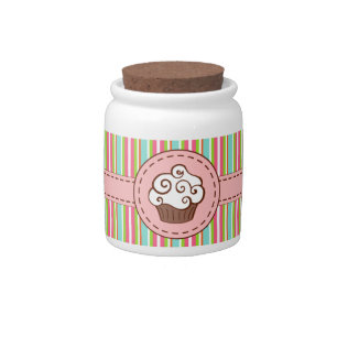 Cupcake Candy Jar