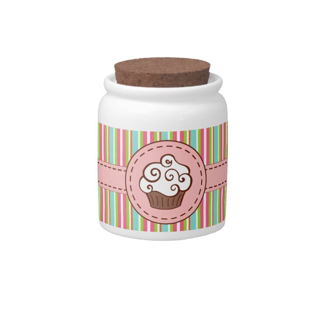 Cupcake Candy Jar (Front)