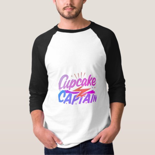Cupcake Captain  T_Shirt