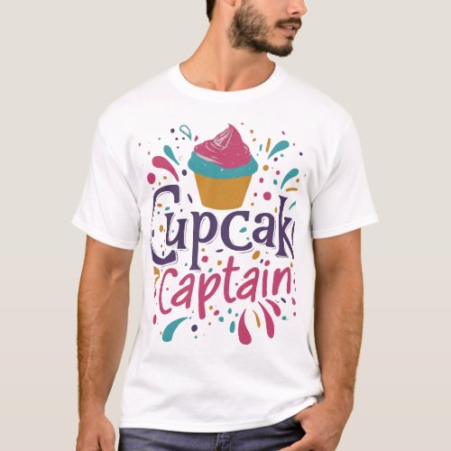 Cupcake Captain T_Shirt