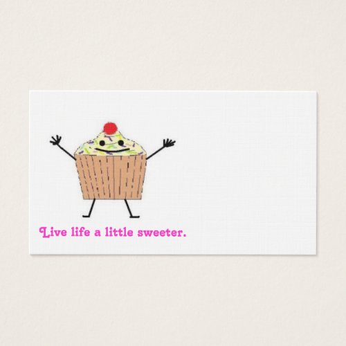 Cupcake Card Business Card