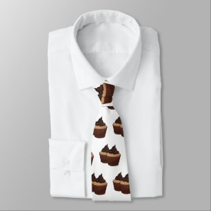 Cupcake cartoon illustration  neck tie