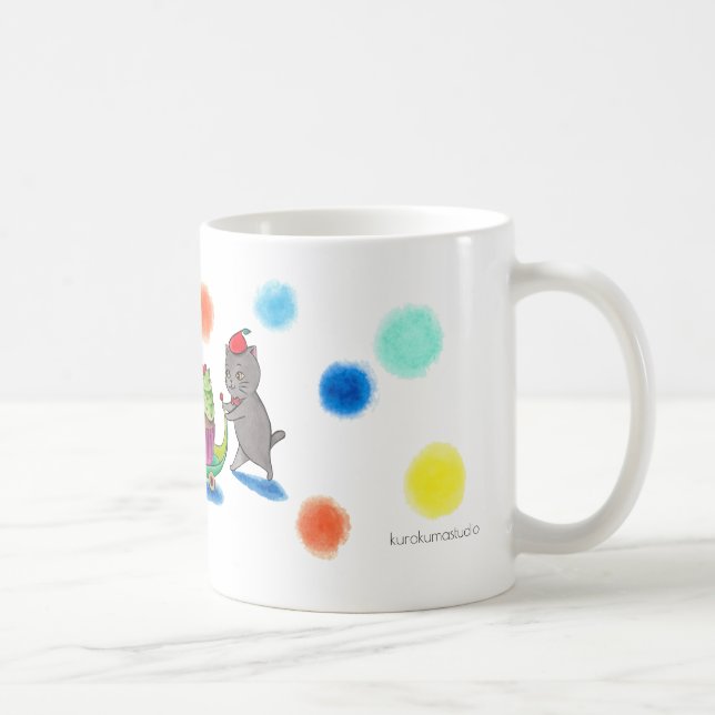 Cupcake Cats Have your favorite drink Cup (Right)