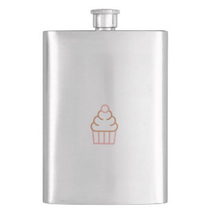 Cupcake Classic Flask