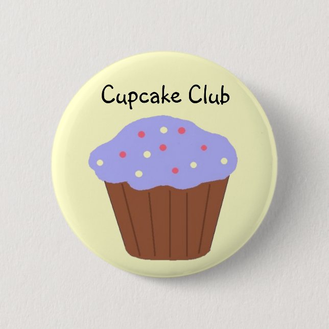 Cupcake Club Button (Front)