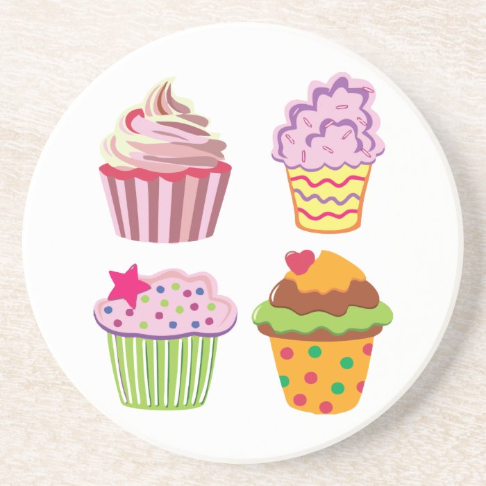 Cupcake Coaster