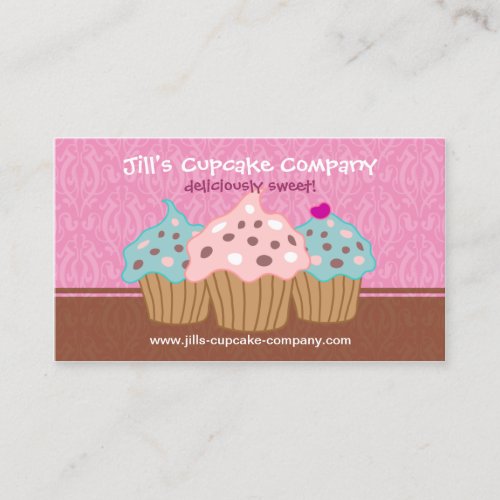 Cupcake Company Business Card