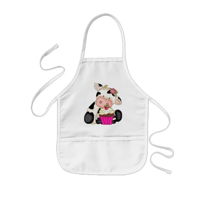 Cupcake Cow apron (Front)