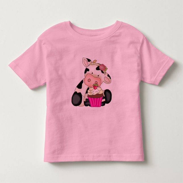 Cupcake Cow t-shirt (Front)