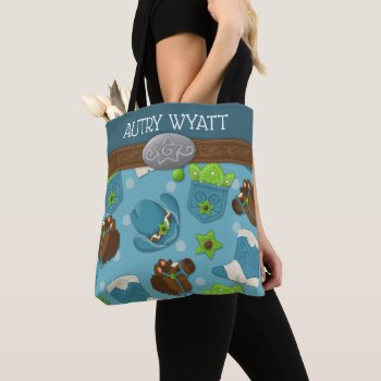Cupcake Cowboy Personalized Diaper/tote Bag by JustBeeNMeBoutique at Zazzle