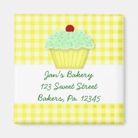 Cupcake Custom Magnet