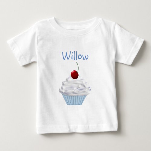 Cupcake Custom Name Tutu Shirt