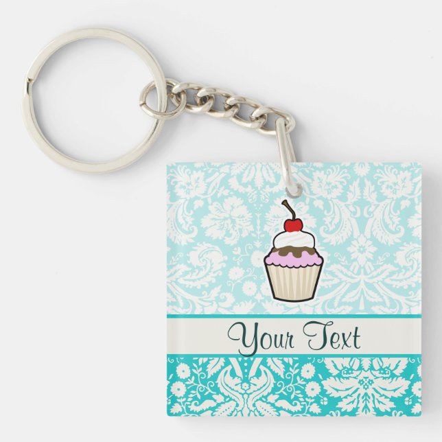 Cupcake; cute keychain (Front)