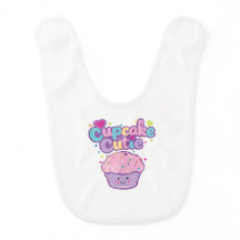 Cupcake Cutie Kawaii Style Confetti, Dots Hearts 