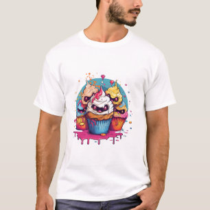 cupcake day funny food T-Shirt
