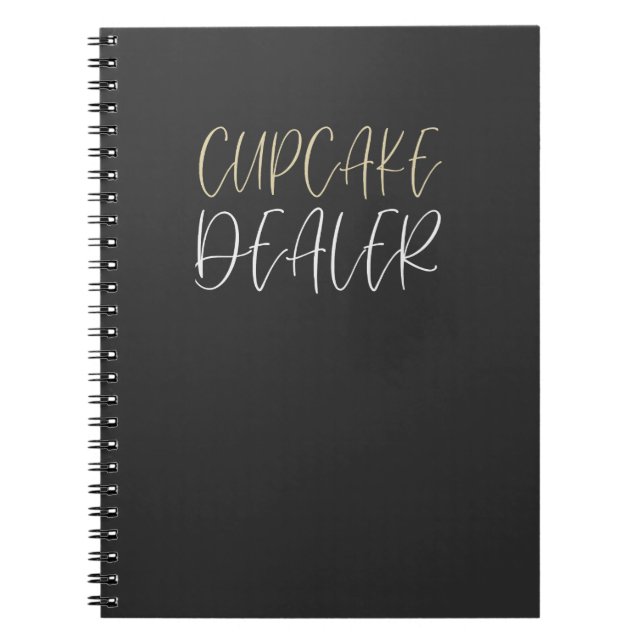 Cupcake Dealer Notebook (Front)