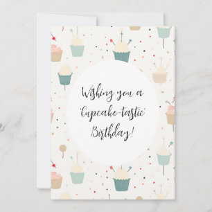 Cupcake Delight Birthday Card