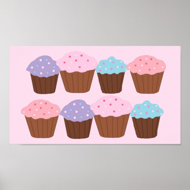 Cupcake Delight Poster (Front)
