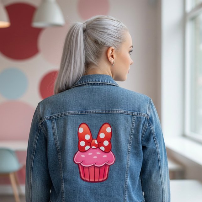Cupcake Denim Jacket (Creator Uploaded)